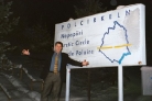 thumbs Dean enters Arctic Circle jpg Dallas, Texas based Motivational Business Keynote Speaker in Ice Hotel, Sweden