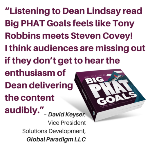goal setting audio books book best top ten steven covey tony robbins dean lindsay lindsey big phat goals how to achieve achieving